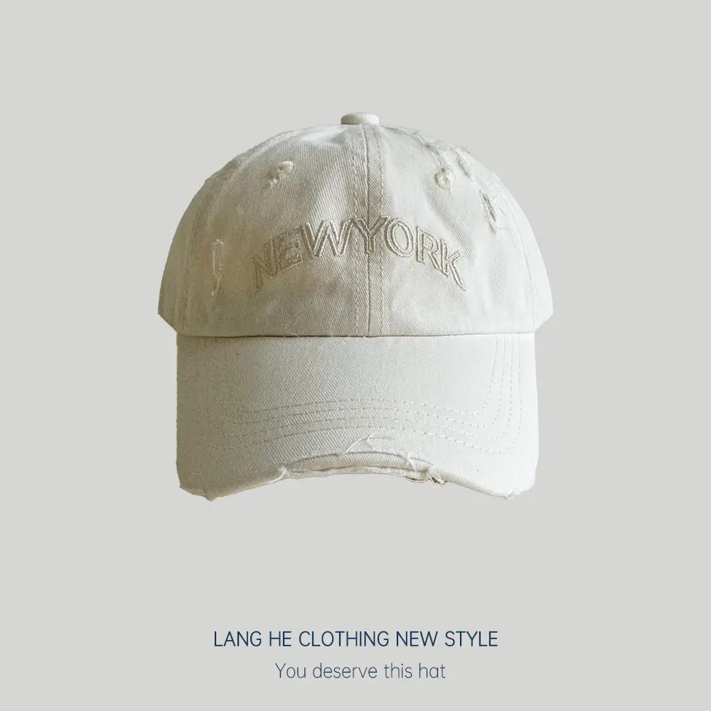 New York Letter Embroidered Baseball Cap for Boys Girls - Image 6