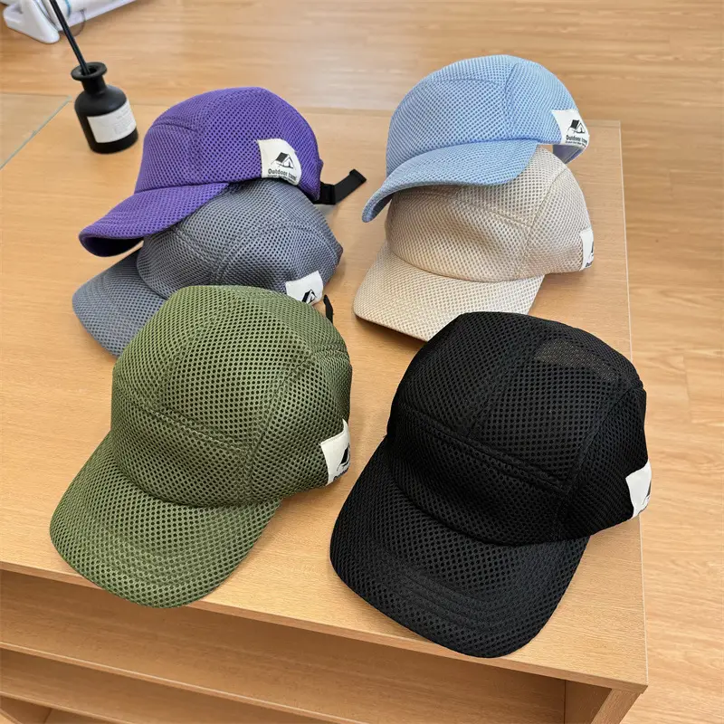 Men Women Summer Mesh Cap Blue Baseball Sunshade Clothing accessories - Image 7