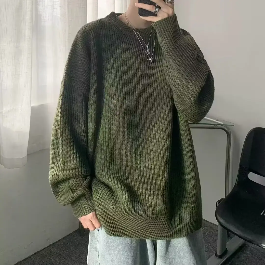 Men's 2023 Olive Green Crewneck Sweater - Image 18