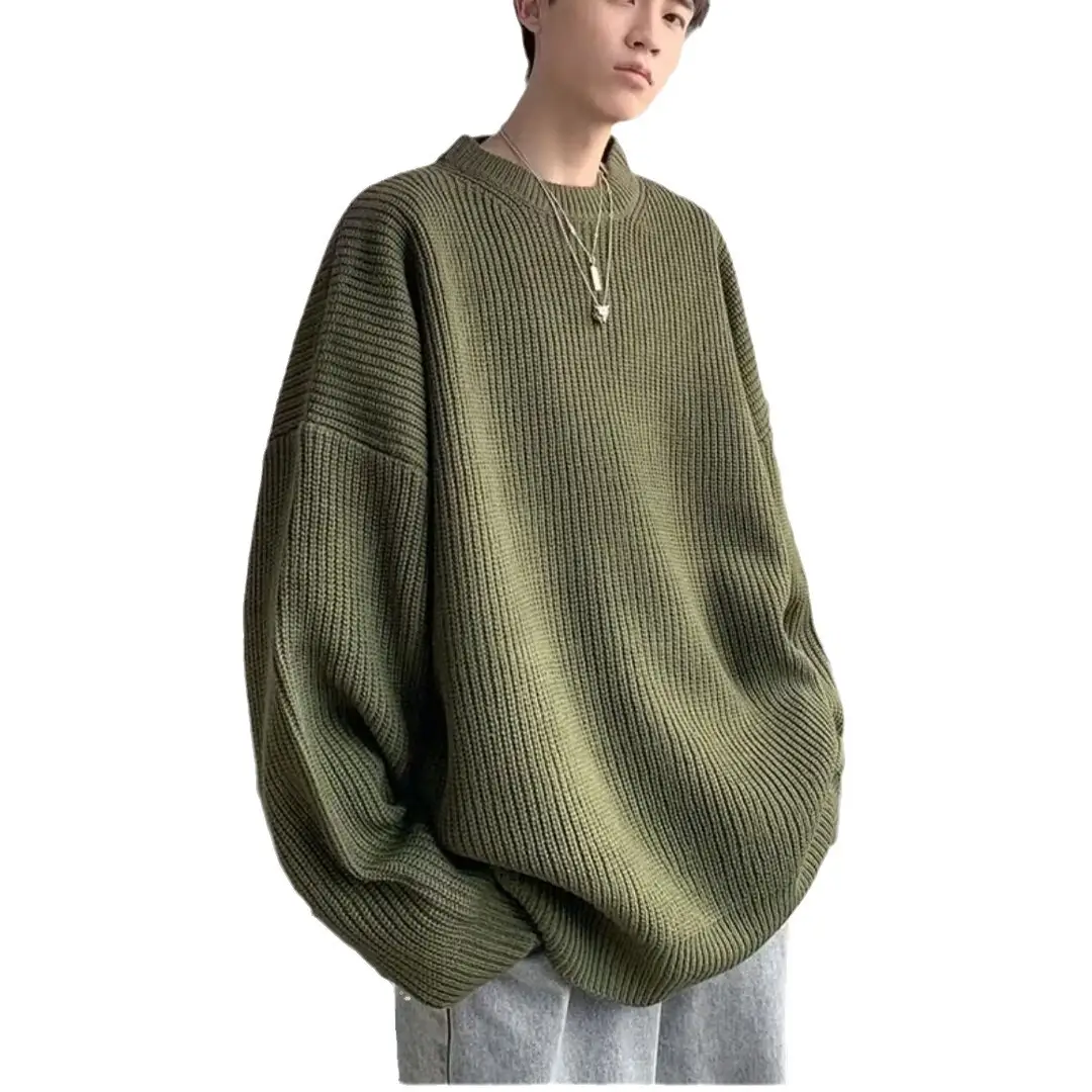 Men's 2023 Olive Green Crewneck Sweater - Image 19