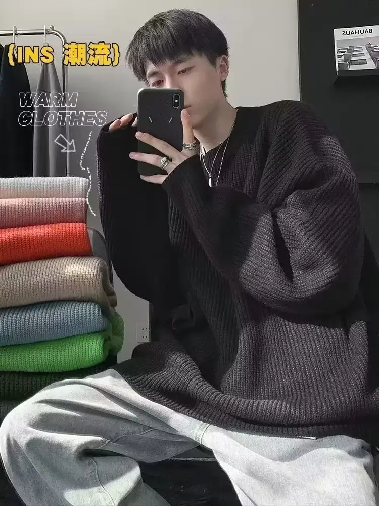 Men's 2023 Olive Green Crewneck Sweater — feature 18