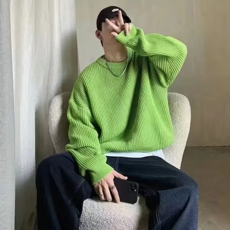 Men's 2023 Olive Green Crewneck Sweater - Image 12