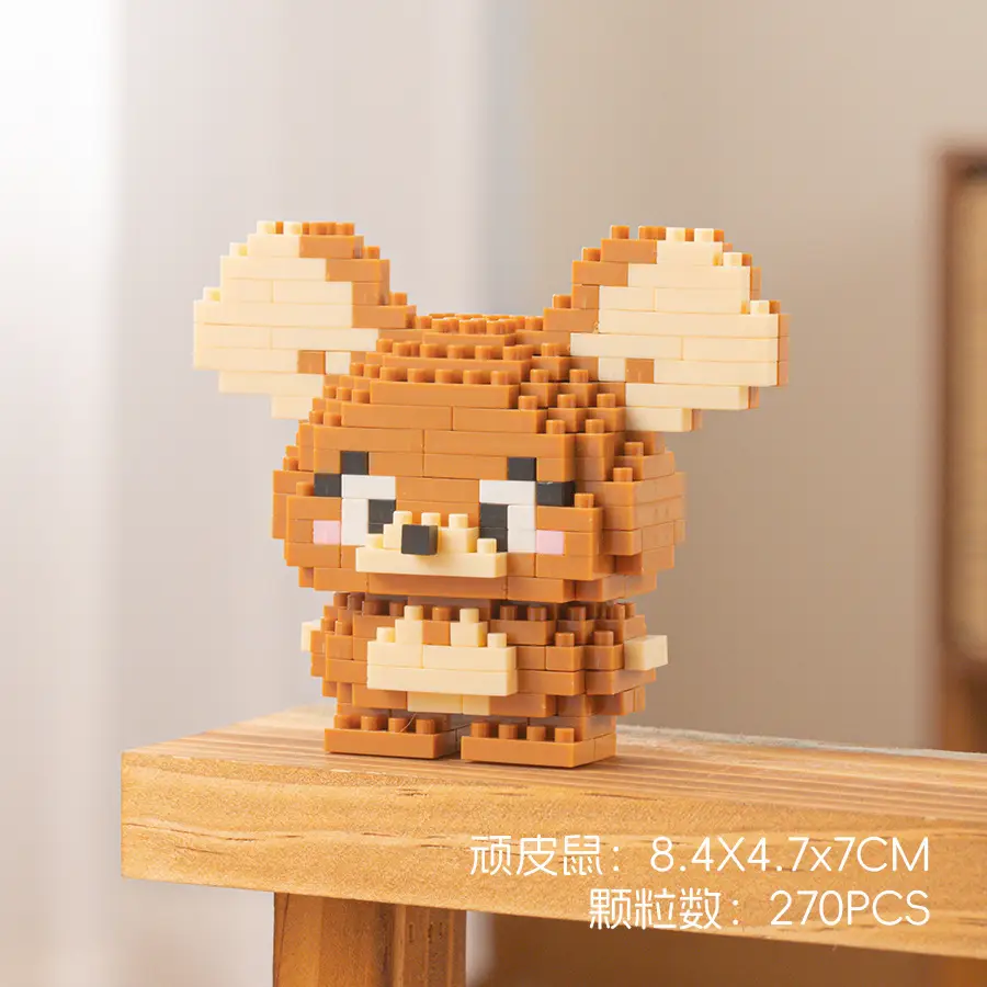 Children's Toys Compatible with Lego Cartoon Doll Puzzle Assembled Building Blocks Model Ornaments Stall Blind Box Gift Wholesale