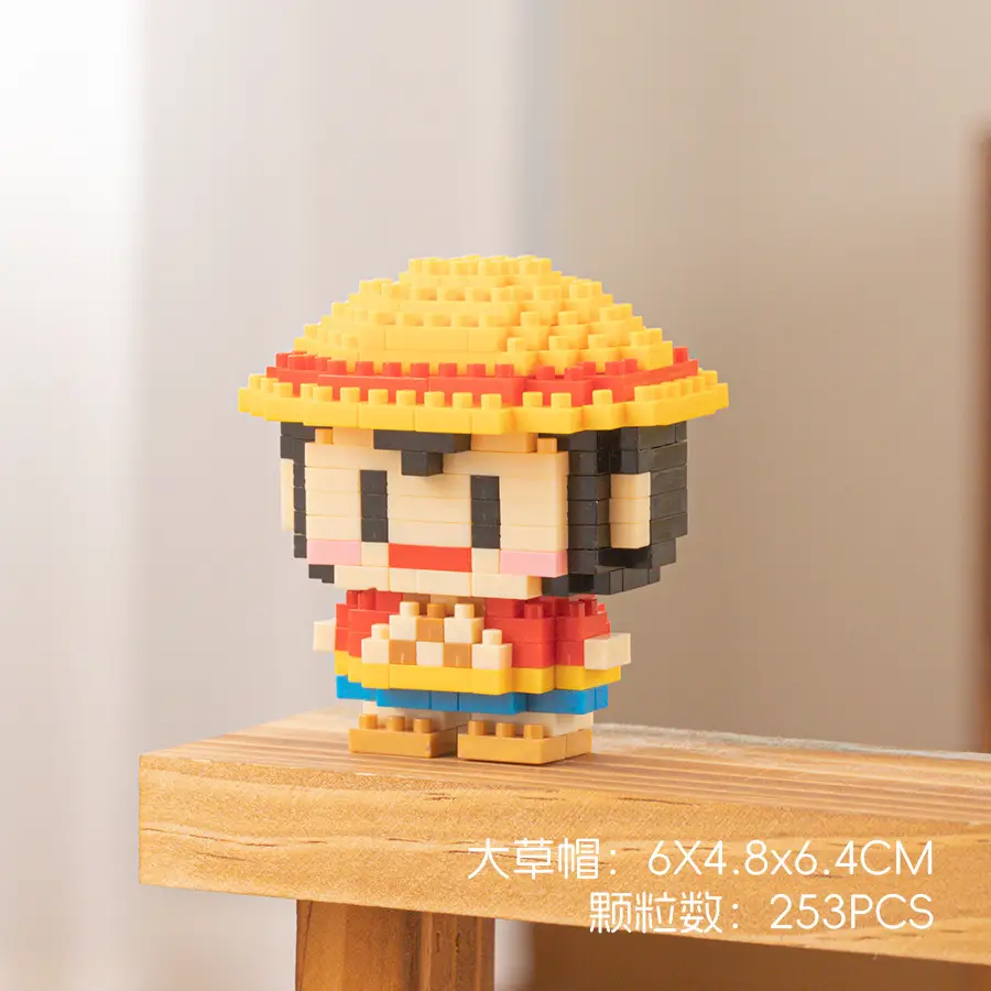 Children's Toys Compatible with Lego Cartoon Doll Puzzle Assembled Building Blocks Model Ornaments Stall Blind Box Gift Wholesale