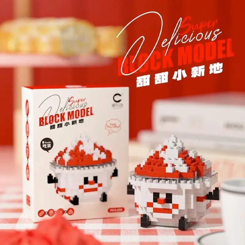 Children's Toys Compatible with Lego Cartoon Doll Puzzle Assembled Building Blocks Model Ornaments Stall Blind Box Gift Wholesale