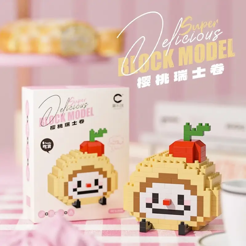 Children's Toys Compatible with Lego Cartoon Doll Puzzle Assembled Building Blocks Model Ornaments Stall Blind Box Gift Wholesale