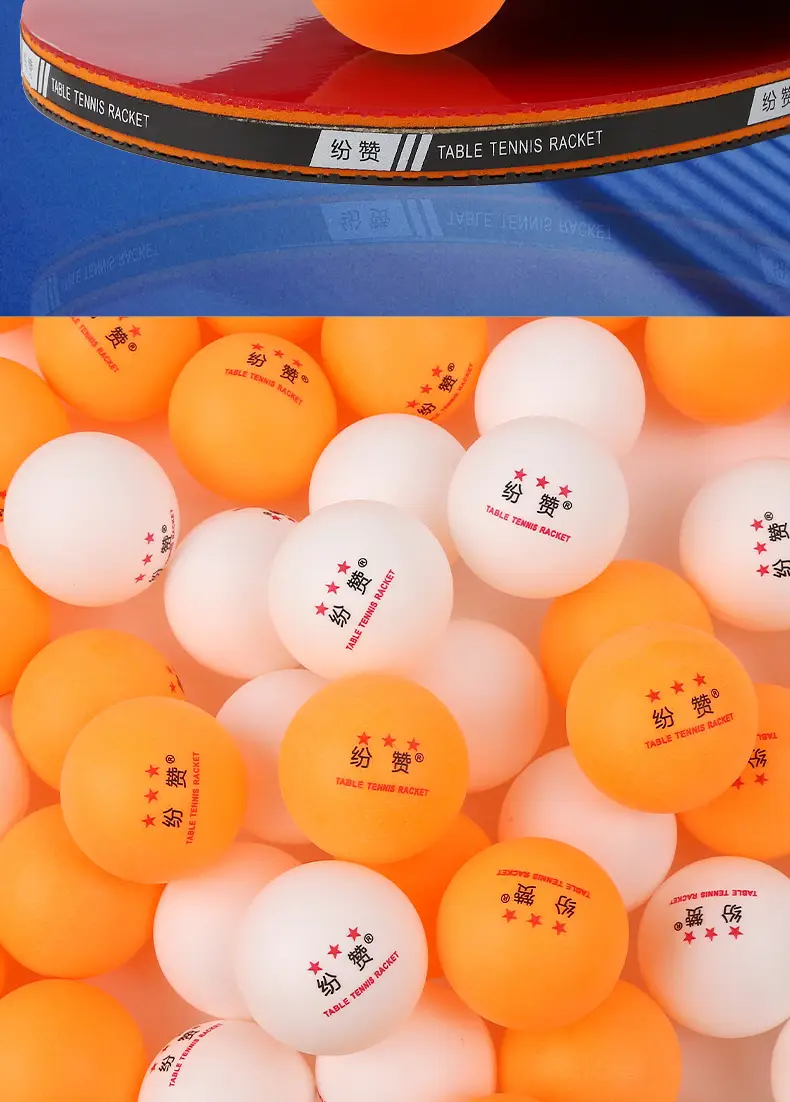 Wholesale fen praise Samsung 40 new material table tennis high elasticity resistant to play professional competition training seamless table tennis — feature 17