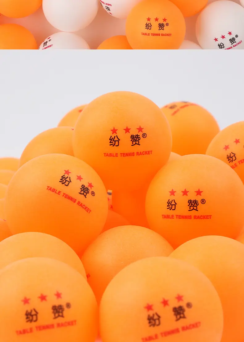 Wholesale fen praise Samsung 40 new material table tennis high elasticity resistant to play professional competition training seamless table tennis — feature 18