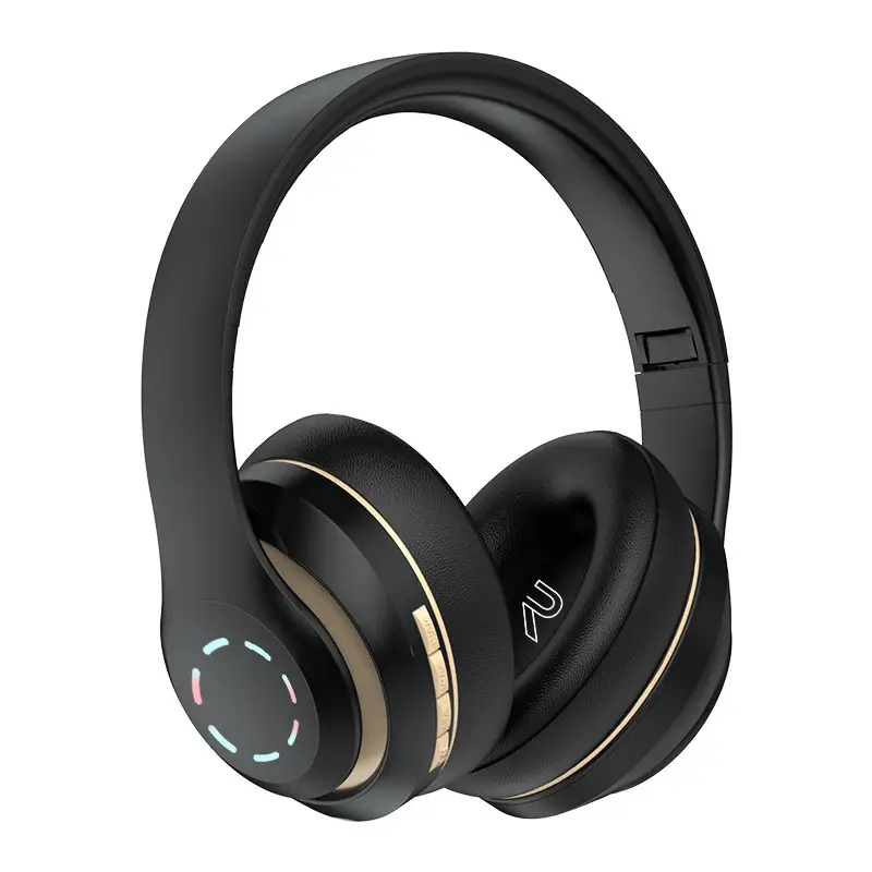 Bluetooth Headphones Gradient Color Wireless 3D Bass - Image 3