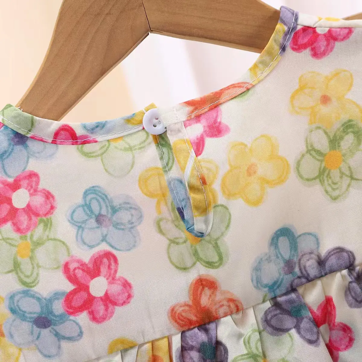 Children Cotton Floral T-Shirt Shorts Suit Summer — feature 5