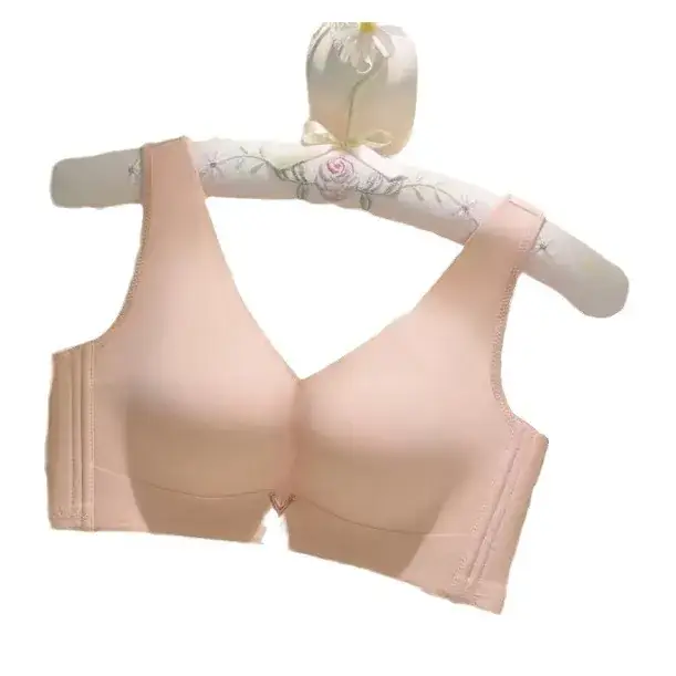 Latex Fixed Cup Bra Medium Thick No Wires Seamless - Image 8