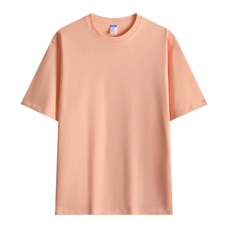Men's Lavender Cotton Round Neck T-Shirt Small Off-Shoulder