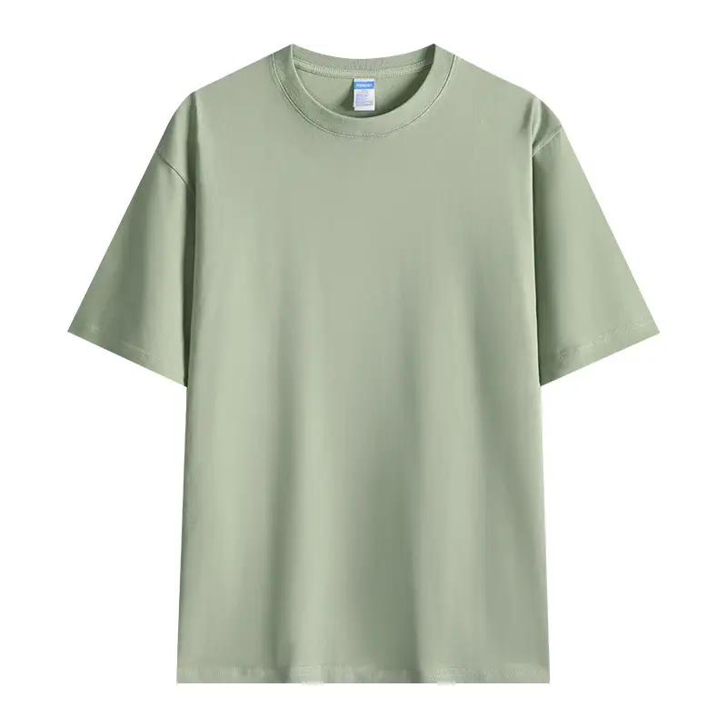 Men's Lavender Cotton Round Neck T-Shirt Small Off-Shoulder