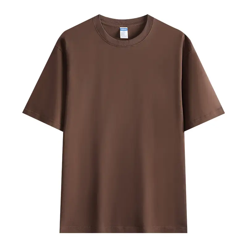 Men's Lavender Cotton Round Neck T-Shirt Small Off-Shoulder