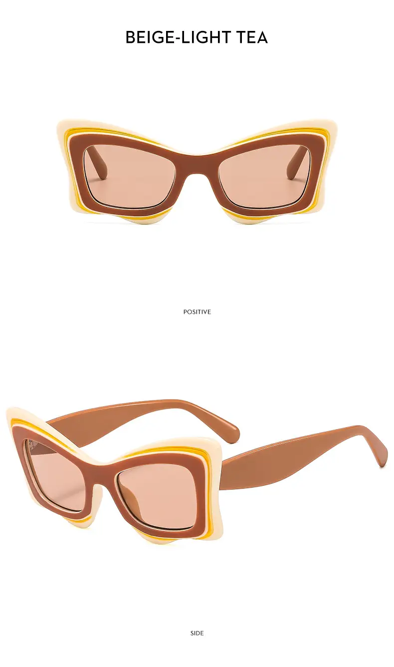 New Fashion Large Frame Sunglasses with UV400 Protection β feature 19
