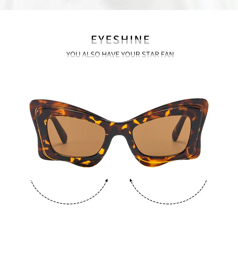 New Fashion Large Frame Sunglasses with UV400 Protection β feature 6