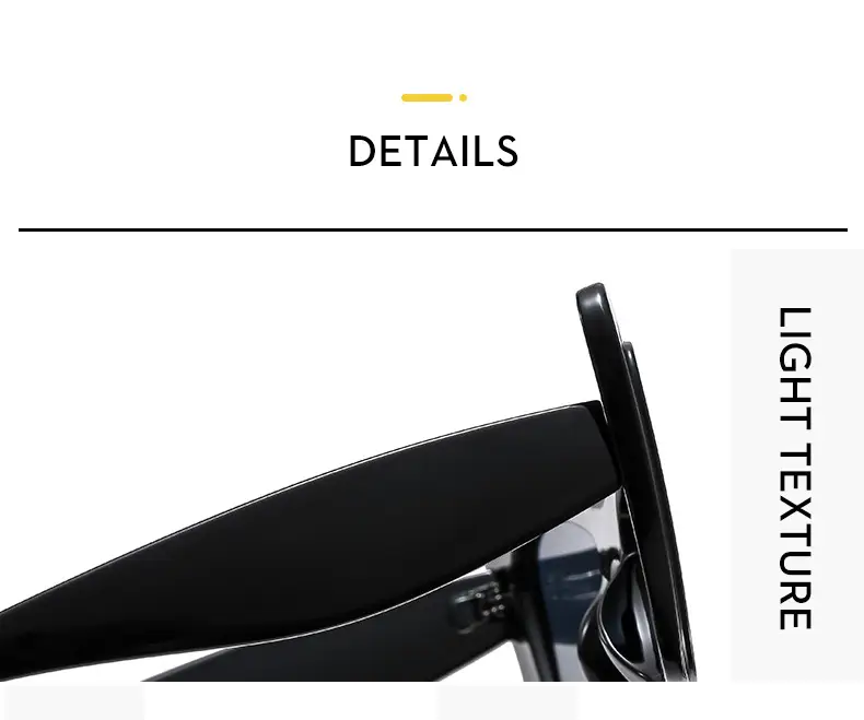New Fashion Large Frame Sunglasses with UV400 Protection β feature 9
