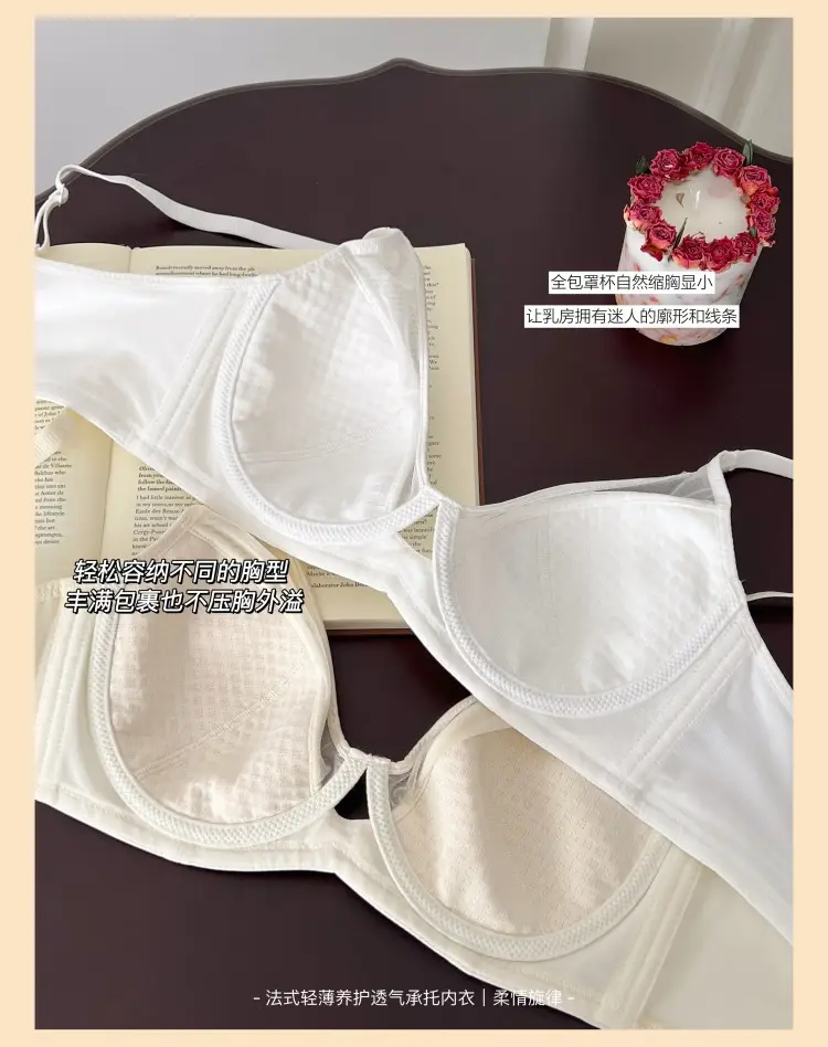 Traceless Underwear Women Large Chest Small Gather-up — feature 10