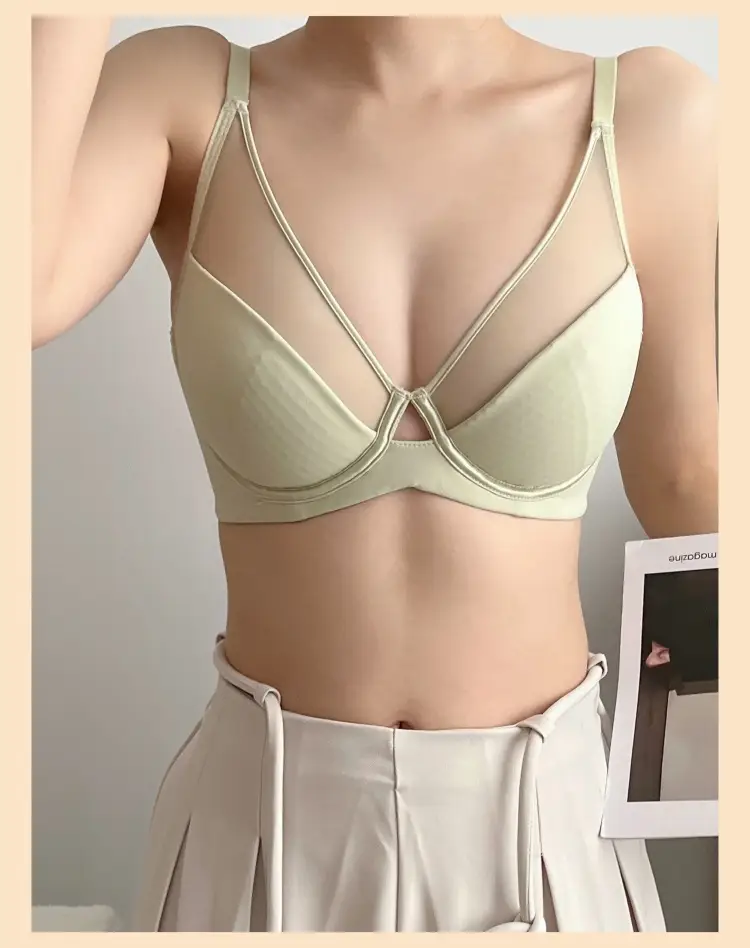 Traceless Underwear Women Large Chest Small Gather-up — feature 21