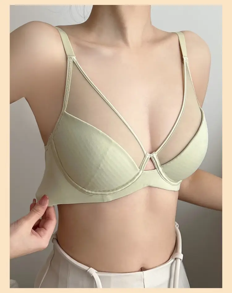 Traceless Underwear Women Large Chest Small Gather-up — feature 23