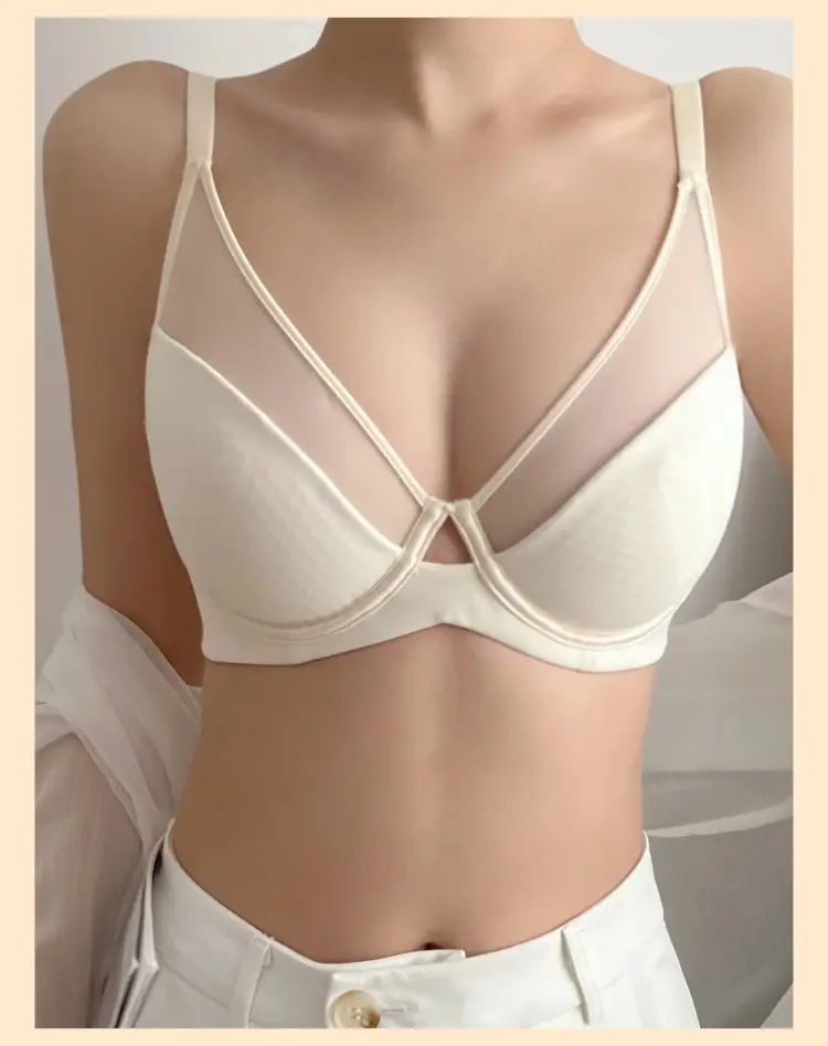 Traceless Underwear Women Large Chest Small Gather-up — feature 27