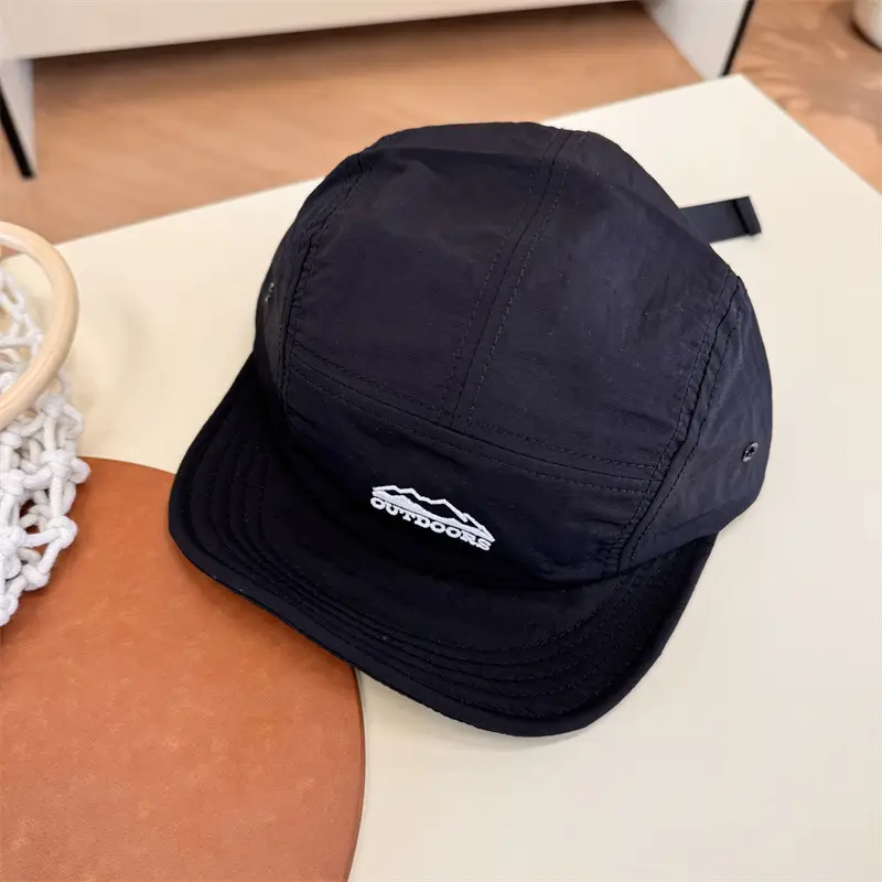 5-Piece Baseball Cap Set for Men Women Black Green