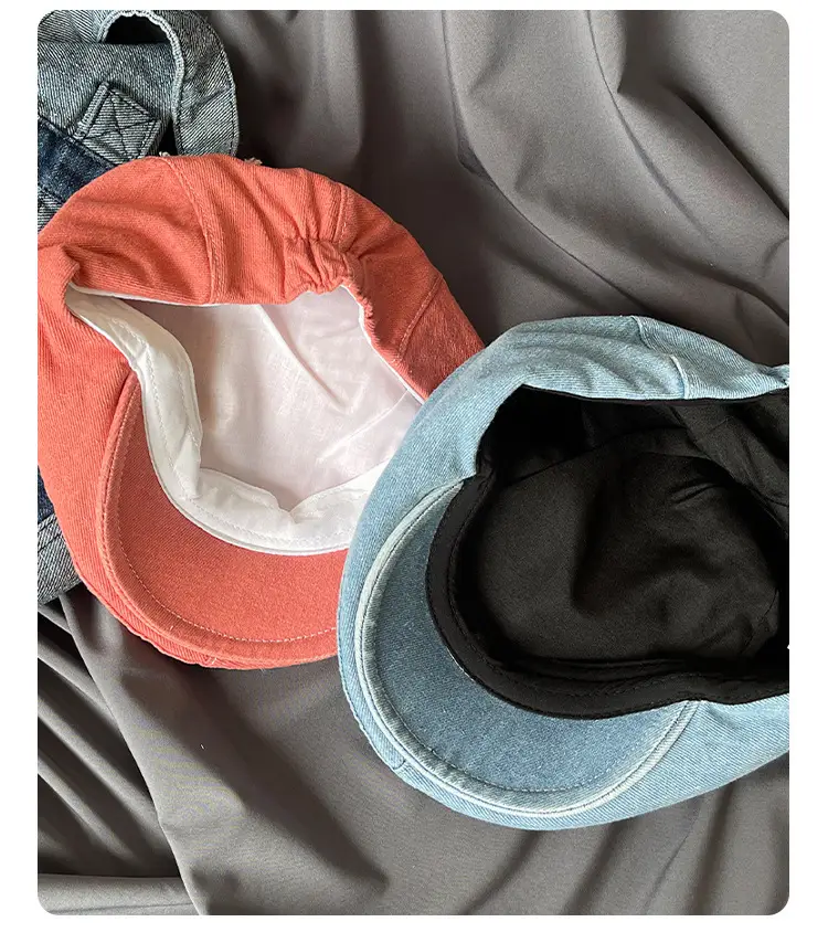 Japanese Style Star Forward Hat for Women Orange — feature 15