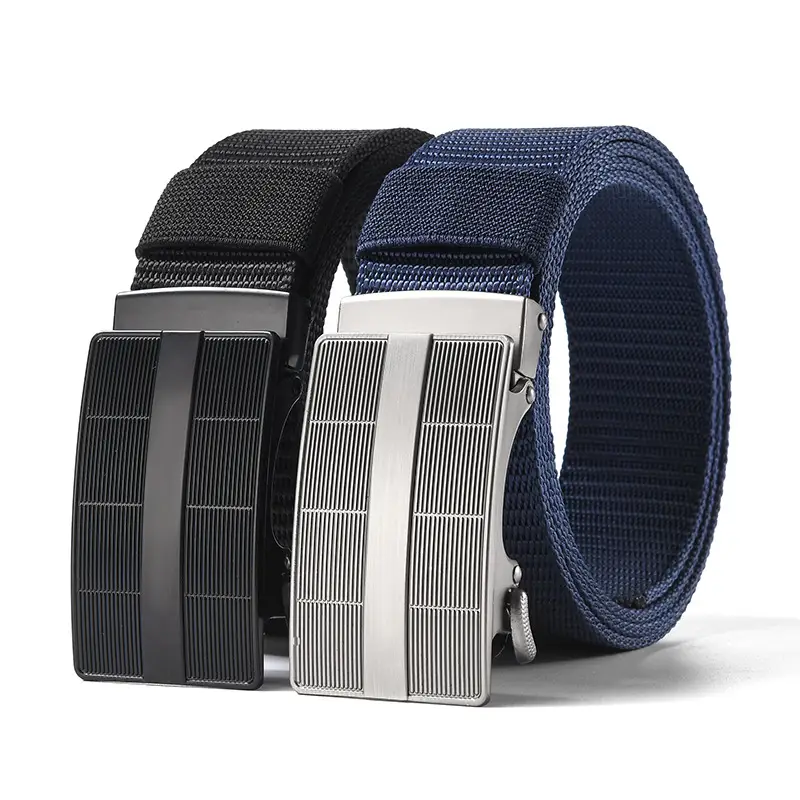 Black Tactical Belt with Automatic Buckle Nylon - Image 39