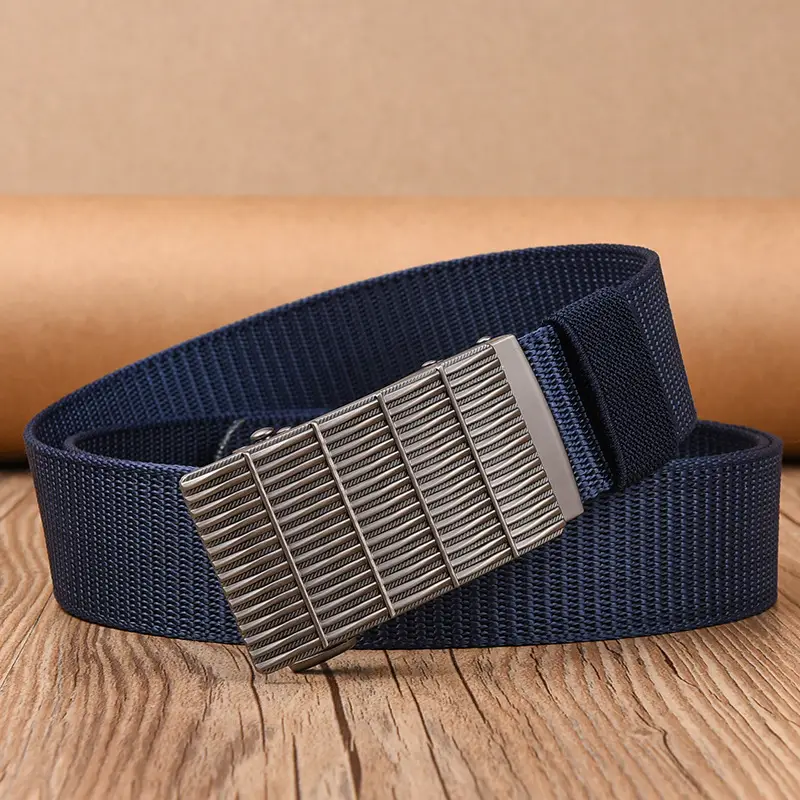 Black Tactical Belt with Automatic Buckle Nylon — feature 10