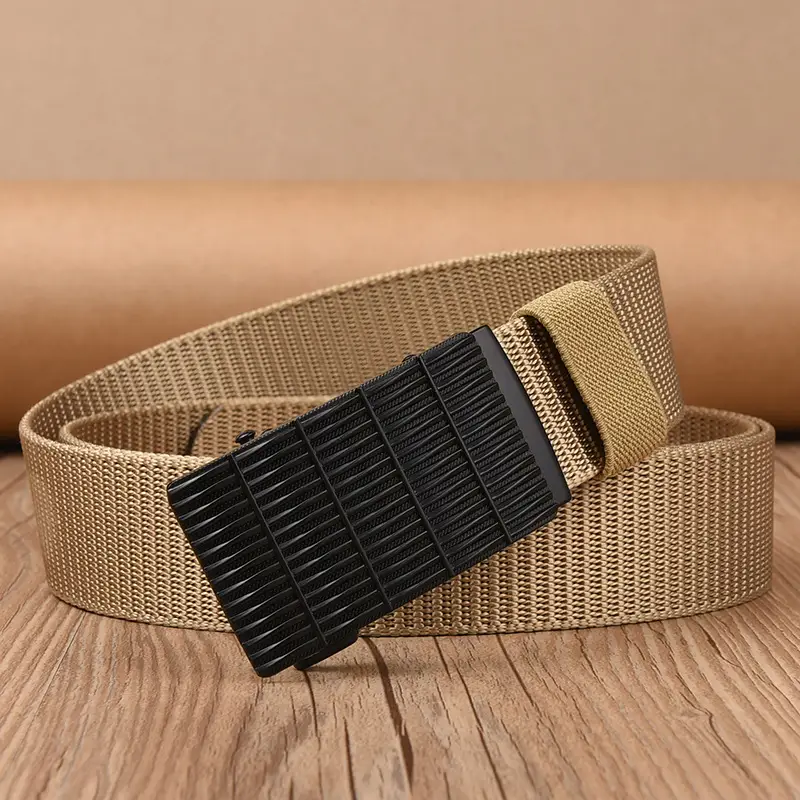 Black Tactical Belt with Automatic Buckle Nylon — feature 17