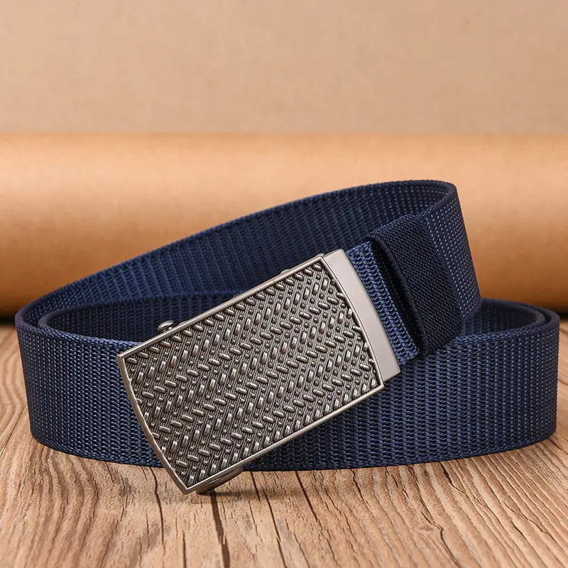 Black Tactical Belt with Automatic Buckle Nylon — feature 22