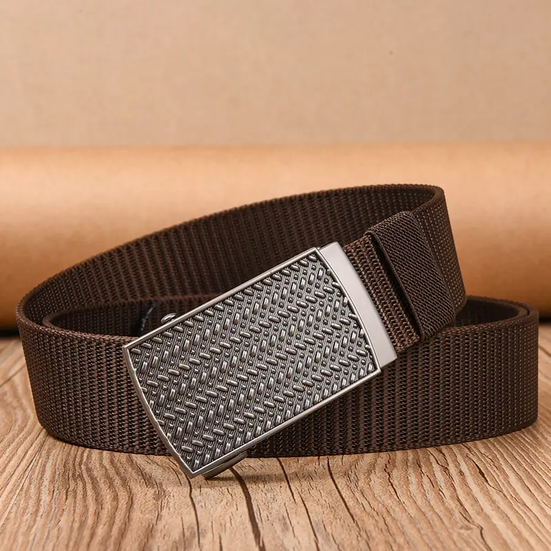 Black Tactical Belt with Automatic Buckle Nylon - Image 14