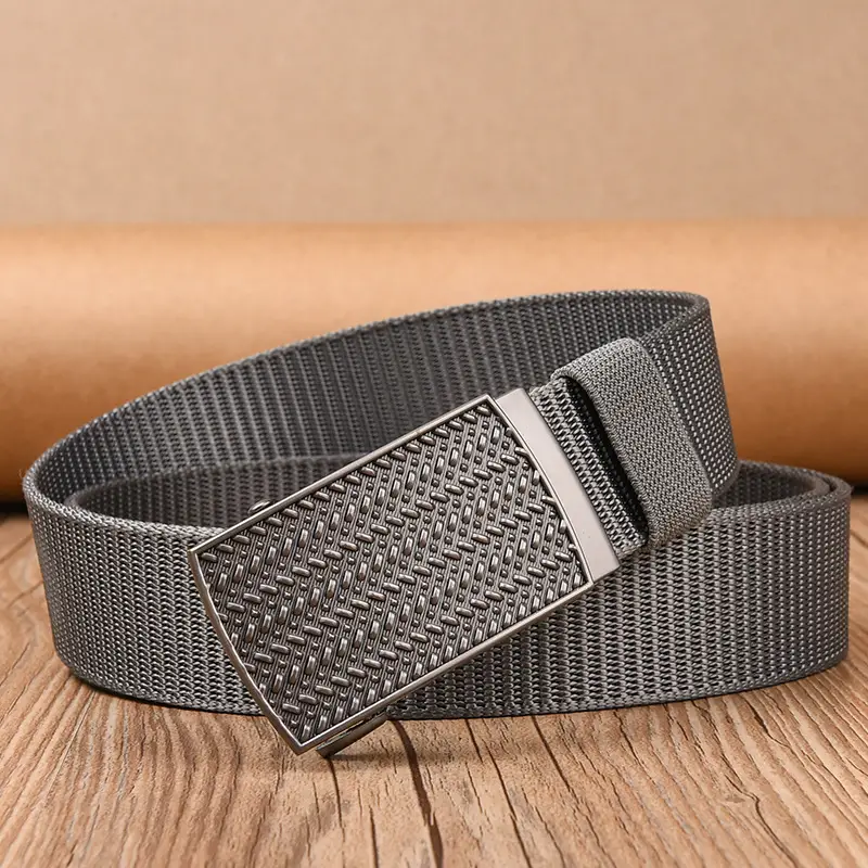 Black Tactical Belt with Automatic Buckle Nylon - Image 18