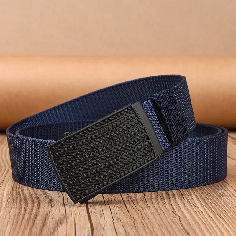 Black Tactical Belt with Automatic Buckle Nylon - Image 22