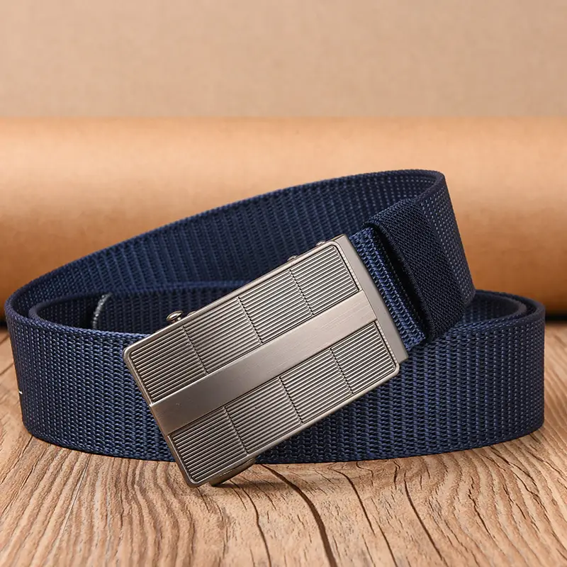 Black Tactical Belt with Automatic Buckle Nylon - Image 28
