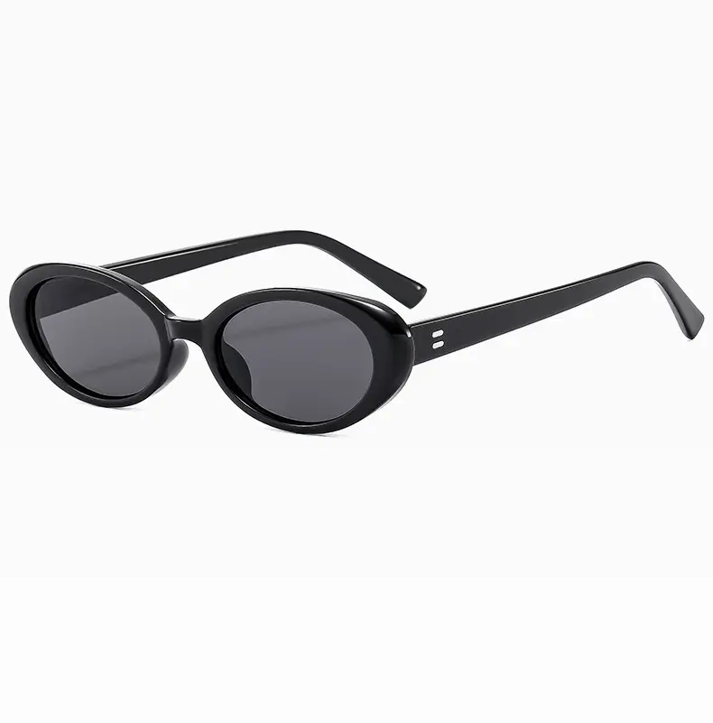 Green Retro Oval Sunglasses for Women — feature 12