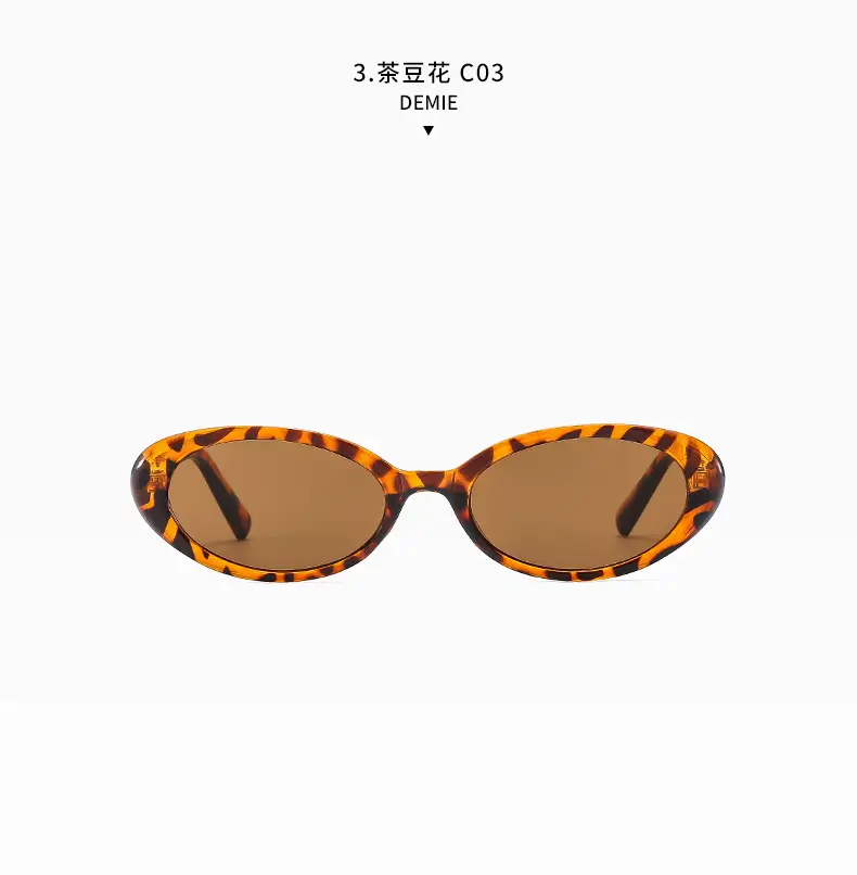 Green Retro Oval Sunglasses for Women — feature 15