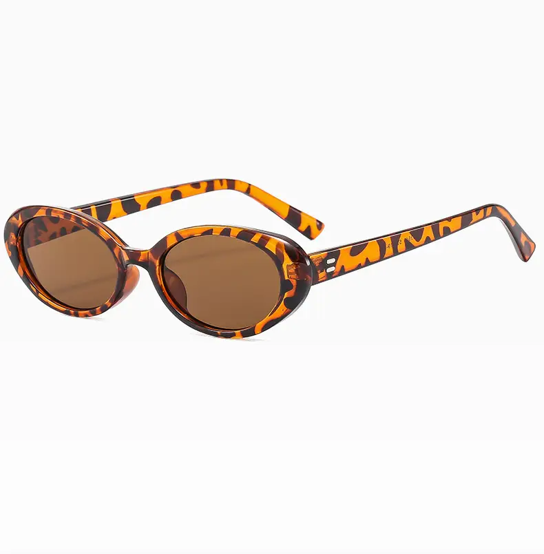 Green Retro Oval Sunglasses for Women — feature 16