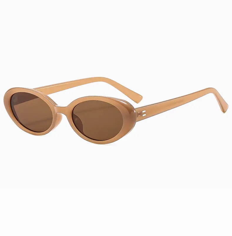 Green Retro Oval Sunglasses for Women — feature 20