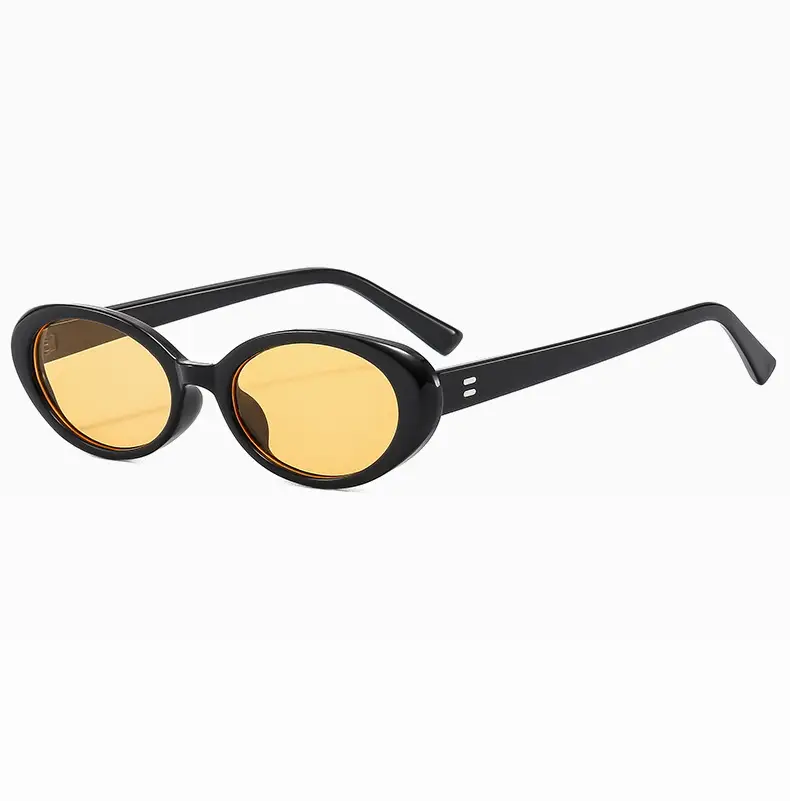 Green Retro Oval Sunglasses for Women — feature 22