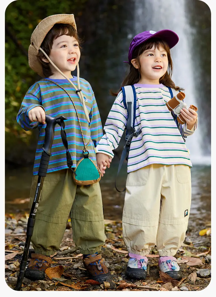 Children Striped Long Sleeve T-Shirt Spring Outfit — feature 19