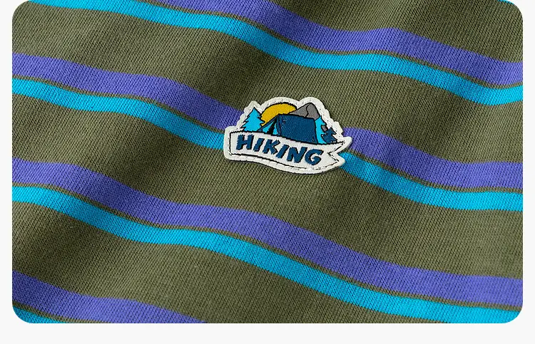 Children Striped Long Sleeve T-Shirt Spring Outfit — feature 27