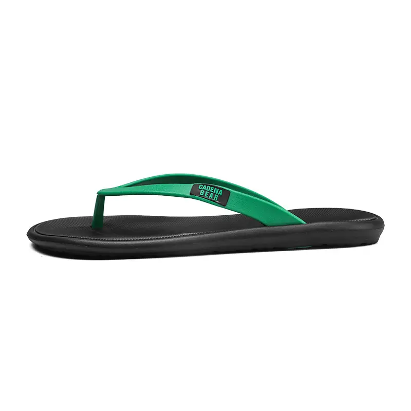 Cross-border Summer Simple Flip-flops Men's Korean-style Flip-flops Beach Shoes Comfortable Soft-soled Casual Personalized Fashionable Slippers for Men