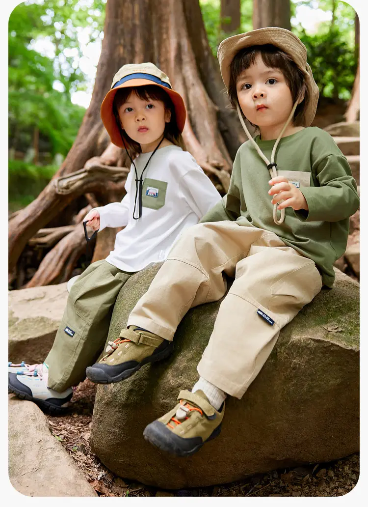 Dudu Long Sleeve T-Shirt Boys Girls White Autumn Wear — feature 24