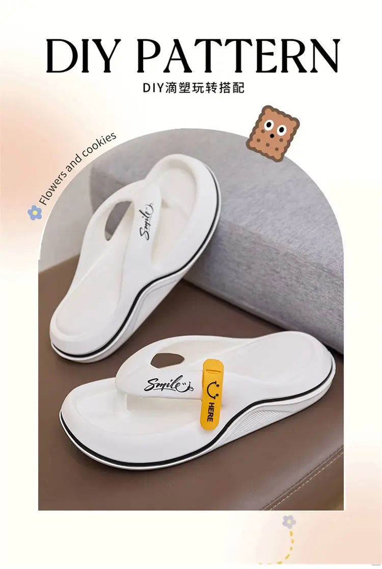 Soft Sole Slippers Women Summer Outer Wear Seaside Beach Sports Sandals Girls Outdoor Non-slip Soft Bottom Flip-flops — feature 2
