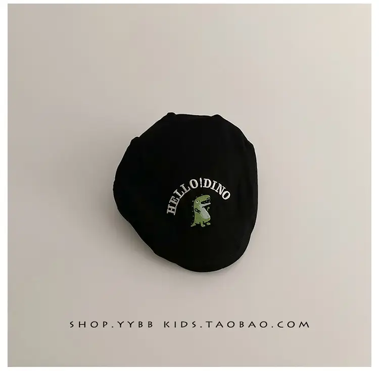 Kids Duck Tongue Hat Black White Winter Windproof Sunshade — feature 11