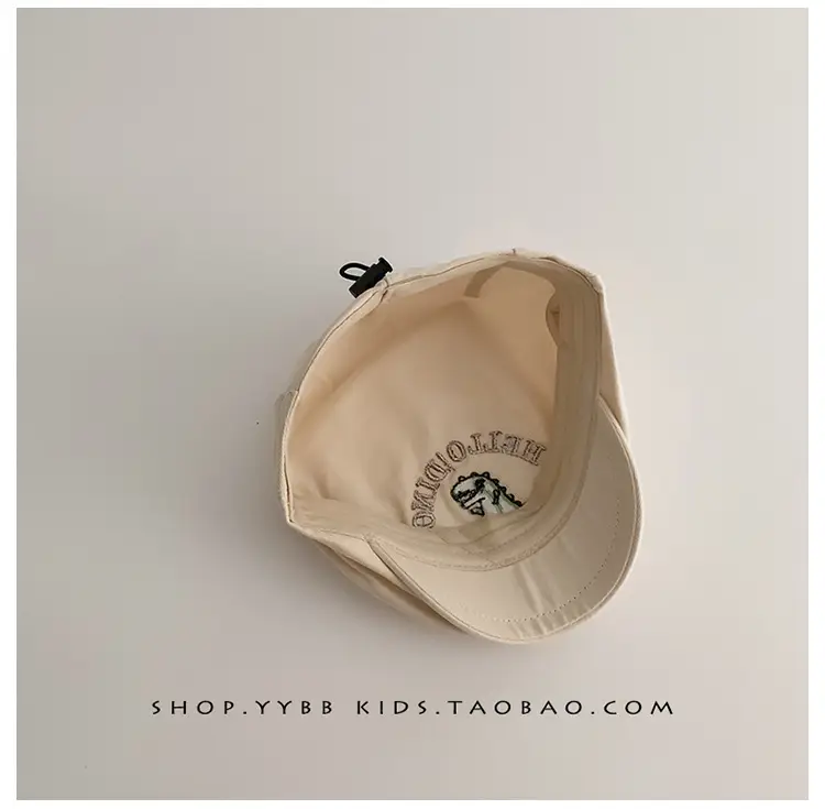 Kids Duck Tongue Hat Black White Winter Windproof Sunshade — feature 6