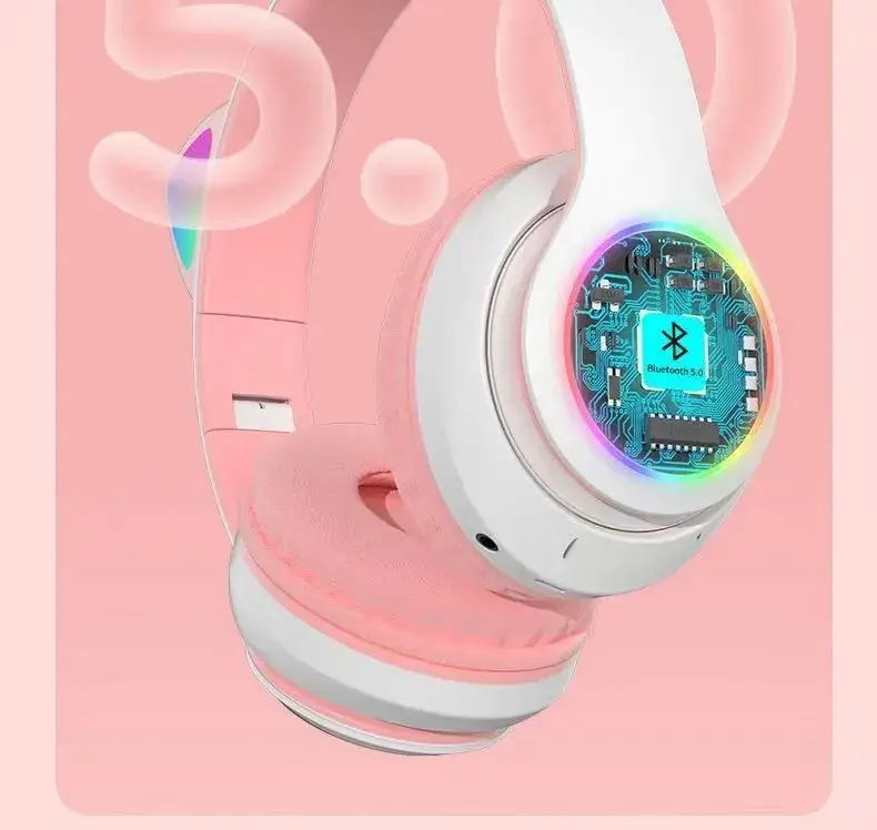 Cat Ear Bluetooth Headset with Luminous Design — feature 6