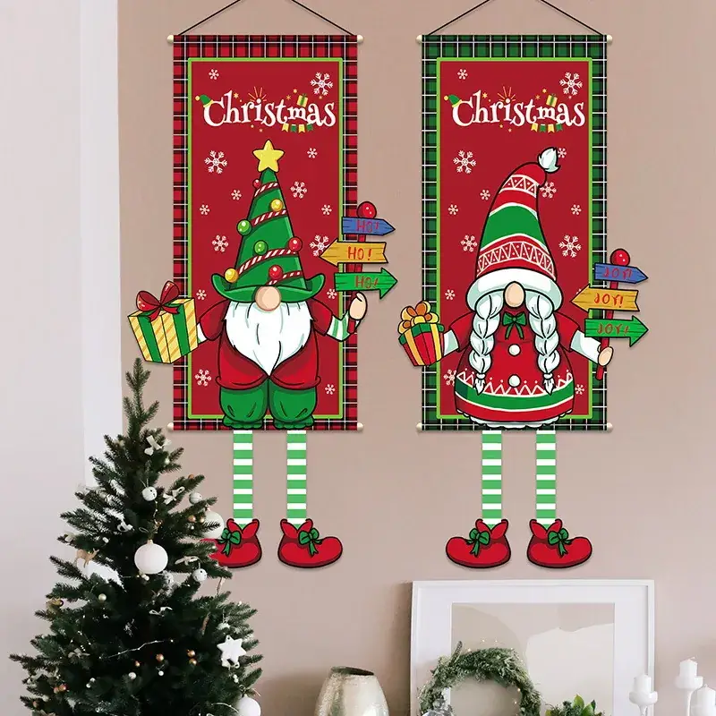2026 Cross-Border Christmas Flag Decorations Set - Image 32