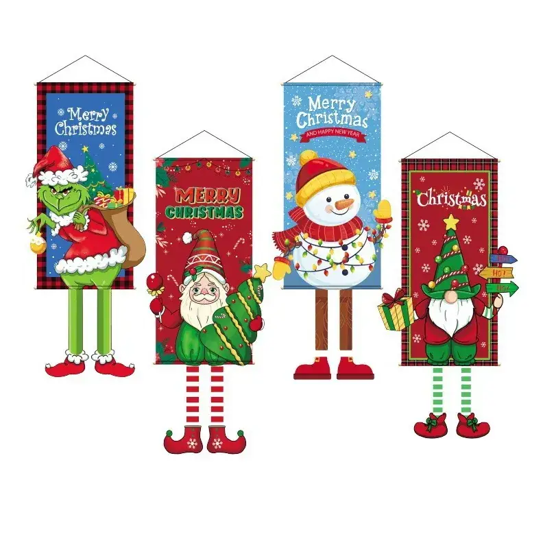 2026 Cross-Border Christmas Flag Decorations Set - Image 34